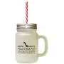 Black Happiness Is Closet Full Of Shoes Frosted Glass Mason Jar With Straw