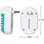 4 Pack Indoor Electric Bug Zapper Plug in Mosquito Killer with UV LED Night Light Electronic Insect Trap for Pests Fruit Flies Flying Gnats