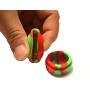 XTKID 2ml Camouflage Silicone Container Easy to Hold Carry Round Silicone Jar for Oil Wax Dab Cigarette Cream (Color : 1pcs 5ml Random)