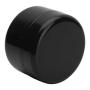 CHICTRY 10Pcs Plastic Cosmetic Jars Lotion Pot with Inner Liners and Dome Lids Empty Refillable Face Cream Makeup Container Sample Bottle Black 100g