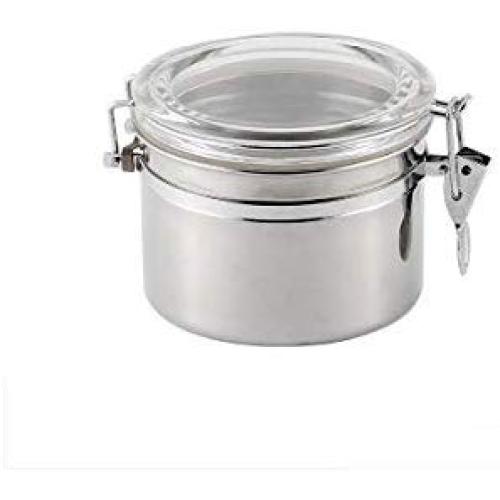 storage jar Grain container Food container Storage Box，Stainless steel sealed crisper coffee beans dry goods miscellaneous grains moisture storage box