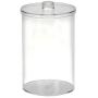 MABIS Plastic Apothecary Jar, Sundry Jar Without Imprints, Clear
