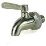 Stainless Steel Milk Transport Cans with Strong, Sealed Lid and Spigot Option (13 Gallon, with Spigot)