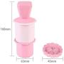 JUSTDOLIFE 7PCS Moon Cake Mold Set Creative DIY Hand Pressure Cake Mold Baking Mold