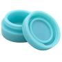 10 Pcs Non-Stick Silicone Wax Dab Containers 7 ml Multi Use Storage Jars - Blue