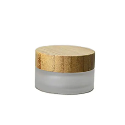 Un Pack de 30 ml / 30 g de Bocal en Verre Opale avec Couvercle en Bambou, Bocal à Crème avec Liner Intérieur, Contenant Cosmétique Remplissable. Un Pack de 30 ml / 30 g de Bocal en Verre Opale avec Couvercle en Bambou, Bocal à Crème avec Liner Intérieur, Contenant Cosmétique Remplissable.
