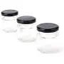 Tebery 1.5oz Mini Hexagon Glass Jars with Black Plastisol Lined Lids and Labels (Pack of 30) Tebery 1.5oz Mini Hexagon Glass Jars with Black Plastisol Lined Lids and Labels (Pack of 30)