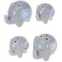 Yardwe Spice Salt & Pepper Shakers,2pcs Cute Elephant Shaped Seasoning Bottle Kitchen Seasoning Jars