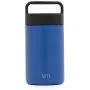 Simple Modern 16oz Provision Food Jar with Handle Lid - Vacuum Insulated 18/8 Stainless Steel Leak Proof Kids Food Storage Container Flask -Twilight Blue