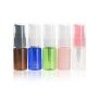 12PCS 10ML/0.34oz Portable Empty Refillable Plastic Lotion Pump Bottle Vial Jars with Press Pump Head Cosmetic Sample Travel Packing Storage Container for Emulsion Face Cream Shampoo Gel Emulsion
