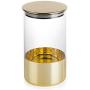 Glass Sealed Jars, Moisture-Proof Kitchen Food Containers, Storage Coffee Beans/Tea/Milk Powder/Oatmeal