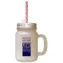 Navy Death Leaves Heartache No One Can Heal Love Memory Frosted Glass Mason Jar With Straw