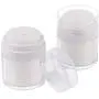 Bouteilles à Pompe Airless, Sdootbeauty 30ml/1oz Récipients de Cosmétiques à Retrouiller Remplissables, Bouteilles à Crème/Lait Corporel avec Bouchon à Pompe, Idéales pour le Voyage, 2 Pièces