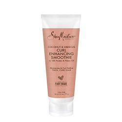 SheaMoisture Coconut & Hibiscus Curl Enhancing for Thick, Curly Hair Smoothie to Reduce Frizz 3.2 oz (I0080326)