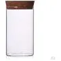 Mini Glasbehälter 2er Set mit Korkstopfen – Super Versiegelt, Lebensmittelechter Glasbehälter für Küche, Haushalt, Zucker, Marmelade, DIY Hochzeitssüßigkeiten – 6 Tall