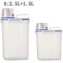 Nesee Rice Storage Bin Cereal Containers Dispenser with BPA Free Plastic + Airtight Design + Measuring Cup + Pour Spout - Large Capacity Capacities of Rice Perfect for Rice Cooker