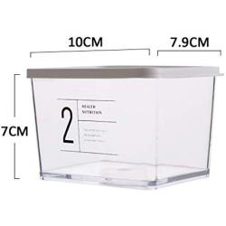 Sealed Kitchen Grain Storage Container Food Transparent Sealed Box Creative Multifunctional Dry Goods Nuts Food Storage Box Cereal Containers