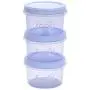 Retyion 3 Pack Baby Food Storage Containers Reusable Freezer Food Holder Jars with Leakproof Lids 33 Ounce (Purple) Retyion 3 Pack Baby Food Storage Containers Reusable Freezer Food Holder Jars with Leakproof Lids 33 Ounce (Purple)