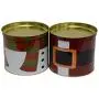 Christmas Tins with lids in nested sectional Santa and Snowman shapes, great for cookies, chocolate, candy or other treats and food storage (Set of 2) Christmas Tins with lids in nested sectional Santa and Snowman shapes, great for cookies, chocolate, candy or other treats and food storage (Set of 2)