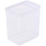 LoCbaT- 1.2l 1.8l Food Crisper Container Box Storage Transparent Boxes Jars Bottles Jars Boxes Storage Plastic Container Transparent Drawing Food Grain Penguin Wall Basket Orga