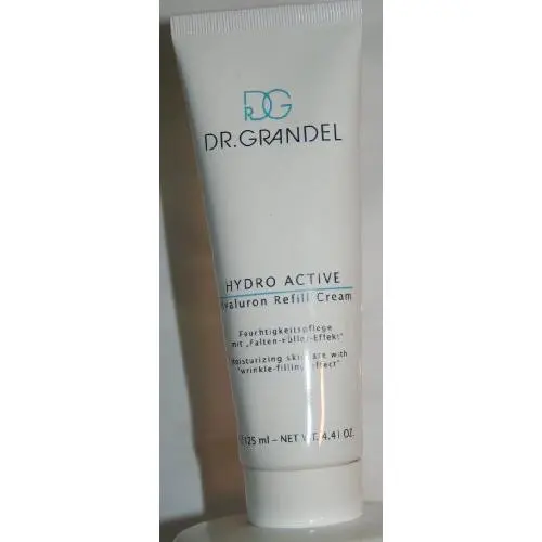 Dr. Grandel Hydro Active Hyaluron Refill Cream 125 ml Pro Size – Falten, feine Linien und tiefe Falten von innen heraus auffüllen.