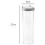Kitchen Storage Box Food Storage Container - 4 Sets - Ps Material - Sealed Fresh Noodle Jar With Lid - Moisture Proof
