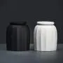 1 Stück versiegelter Keramik-Aufbewahrungsbehälter für Gewürze, Tankbehälter für Essen mit Deckel, Kaffeetee-Caddy, Küchenbehälter 300ml (Farbe: Schwarz)