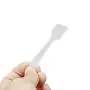 XUANSHUO Disposable Cosmetic Spatula,Mini Facial Cream Makeup Mask Stick Spoon, Plastic Scoop for Mixing and Sampling(Translucent white,100 pcs) XUANSHUO Disposable Cosmetic Spatula,Mini Facial Cream Makeup Mask Stick Spoon, Plastic Scoop for Mixing and Sampling(Translucent white,100 pcs)