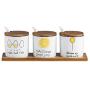 Mini Spice Jars Simple Nordic Cartoon Sauce Jar Creative Ceramic Seasoning Set