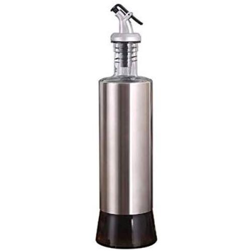 Mini Spice Jars Glass oil bottle kitchen supplies stainless steel oil pot