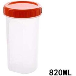 Kitchen Food Storage Jar Airtight Food Storage Kitchen Glass Jar Moisture-Proof Home Multi-Purpose Jam Bottle Cruet Storage Box Transparent Plastic Sealed Can