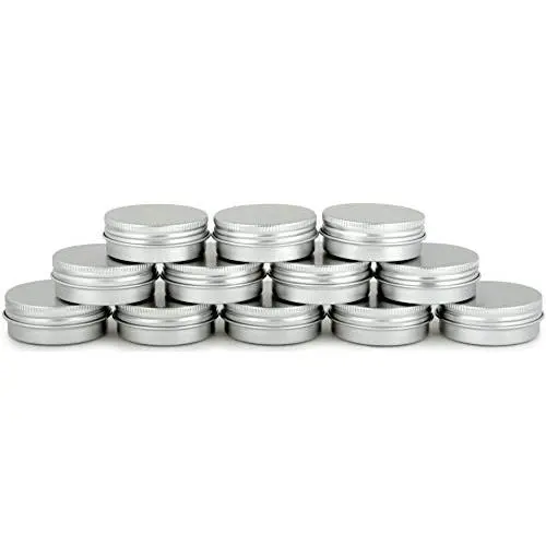 Vivaplex, 12, Aluminium, 1 oz Tin-Dosen mit Deckeln