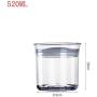 m?kvfa Plastic Cereal Dispenser Storage Box Kitchen Airtight Food Grain Rice Container Capacities of Rice Perfect for Flour, Sugar, Baking Supplies (520ML)