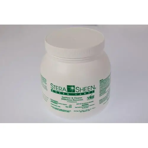 Purdy Stera-Sheen 4 lb Sanitizer Jar w/Green Label Purdy Stera-Sheen 4 lb Sanitizer Jar w/Green Label