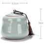 Copper Buckle Coarse Pottery And Purple Sand Tea Can Tea Pot Ceramic Jars Various Styles Of Optional Ceramic Jars Porcelain Box,Tongkoukongquelan