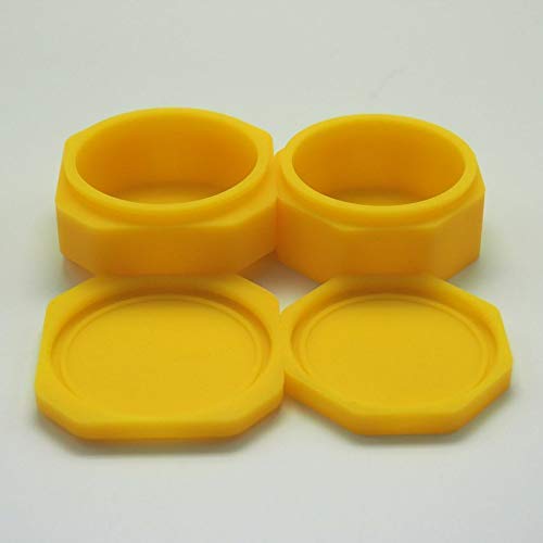 | Storage Bottles & Jars | 2pcsset 105ml & 118ml non|stick large octalog silicone container dab jar for wax oil cigarette cream liquid spices box | by HUDITOOLS | 1 PCs