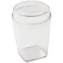 DEA HOME ART813 Lebensmittelbehälter aus Kunststoff, 14 cm, Transparent