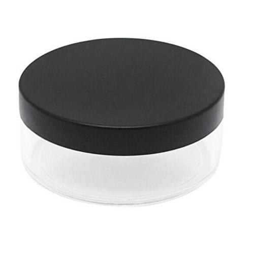 1PCS 50g 50ML / 1.7oz Clear Plasitc Empty Loose Powder Puff Box Foundation DIY Makeup Cosmetic Storage Containers Bottle Case Holder With Sifter Jar Loose Powder Compact