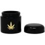 Herb Stash Jar - Glass UV Protected & Smell Proof Herb Storage Container - Lionhead (100ml)