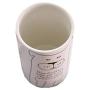 Food Storage Jar, Ceramic Kitchen Canisters with Airtight Seal Bamboo Lid, Food Storage Canister for Tea, Coffee Bean, Spice, Sugar, 560ml (3)