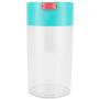 Plastic Vacuum Sealed Storage Jar Food Container For Coffee Beanstea,Clear,L