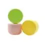 TOPWEL 10er 50ml/1,76 Oz Auffüllbare Farbige Kunststoff Kosmetikbehälter Cremetiegel (Pink)
