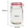 14 Pieces Mason Jar Zipper Bags Reusable Snack Saver Bag Leakproof Food Sandwich Storage Bags for Travel 14 Pieces Mason Jar Zipper Bags Reusable Snack Saver Bag Leakproof Food Sandwich Storage Bags for Travel