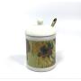 Van Gogh Storage Jar Sunflowers Design