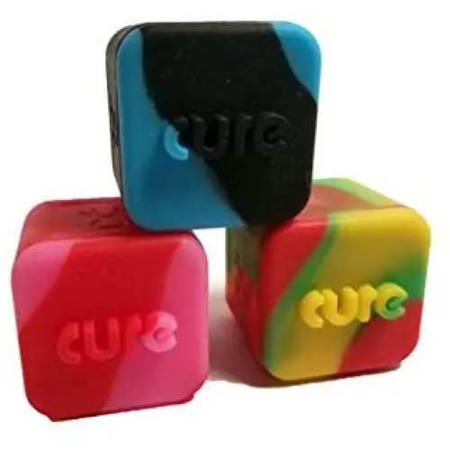 Cure Cube Non-Stick Silicone Storage Containers 3 Pack Assorted (3 Item Bundle) Cure Cube Non-Stick Silicone Storage Containers 3 Pack Assorted (3 Item Bundle)