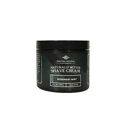 Crème de Rasage MNSC Romarin et Mûre - Naturellement Supérieure, Rasage Doux, Formule Hypoallergénique pour Peaux Sensibles, Peau Plus Douce, Prévention des Écorchures et des Irritations, Fabriqué à la Main aux États-Unis, All-Natural & à Base de Plantes Crème de Rasage MNSC Romarin et Mûre - Naturellement Supérieure, Rasage Doux, Formule Hypoallergénique pour Peaux Sensibles, Peau Plus Douce, Prévention des Écorchures et des Irritations, Fabriqué à la Main aux États-Unis, All-Natural & à Base de Plantes