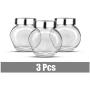 1Pcs1 Pcs 180ML Glass Sealed Cans/Food Storage Jar Spice Teas Beans Candy Preservation Bottle Storage Tool,3pcs