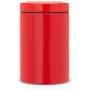 GARIAN Brabantia Window Lid Canister, 1.4 L - Passion Red