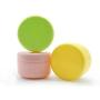 3PCS 150G Refillable Plastic Make-up Cosmetic Jars Empty Face Cream Eye Shadow Lip Balm Lotion Storage Container Pot Bottle Case Holder With Dome Cap and PP Liner (Transparent)