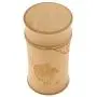 joyMerit Wooden Bamboo Jar Lided Canister For Bathroom & Kitchen Teaware Food Storage - g